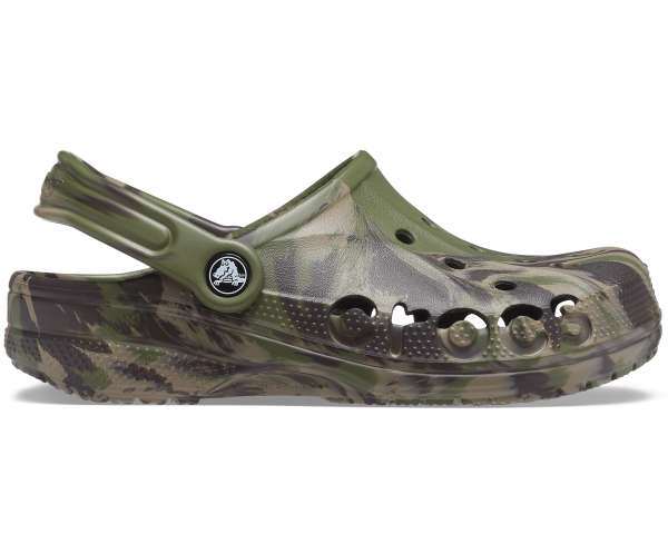 Сабо Baya Marbled Clog (41-42; Army Green/Multi)